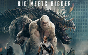 Fantasy/Science fiction film, Rampage feat. Dwayne Johnson